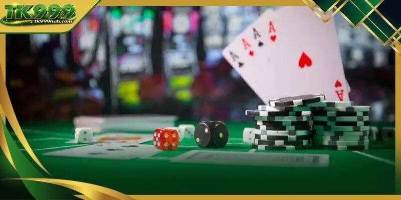 A clear visual representation of the starting card distribution on the table