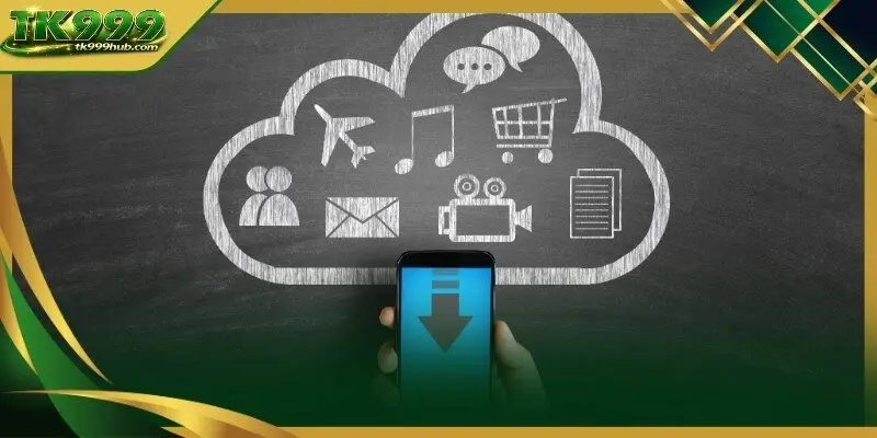 An illustration showing the step by step APK installation process